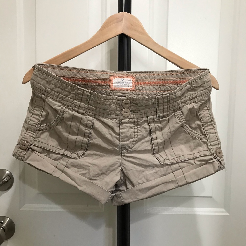 American Eagle Khaki Shorts